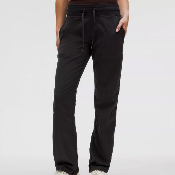 NWT Lululemon Black Dance Studio Mid-Rise Pant - Regular, Size 4 - Picture 1 of 8